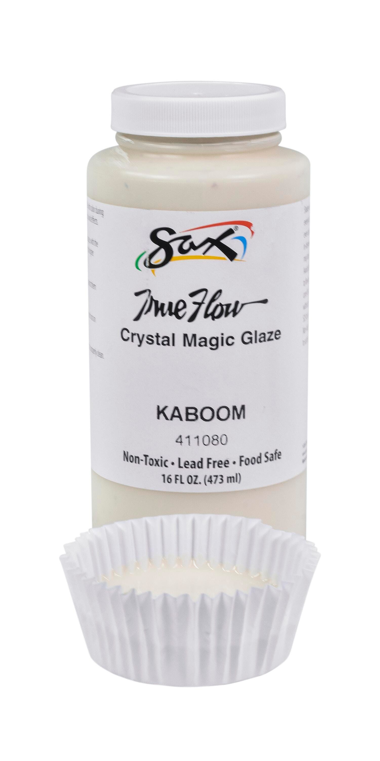Sax Semi-Opaque Crystal Glaze, Kaboom Pie Sax Semi-Opaque Crystal Glaze, Kaboom Pie